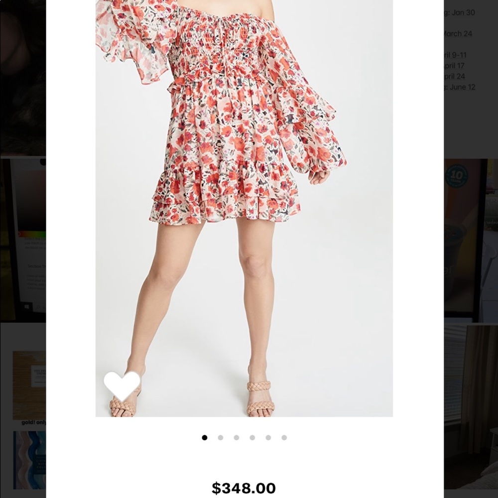 Misa Asra Floral Dress